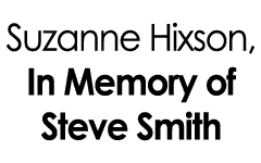 Suzanne Hixson, In Memory of Steve Smith