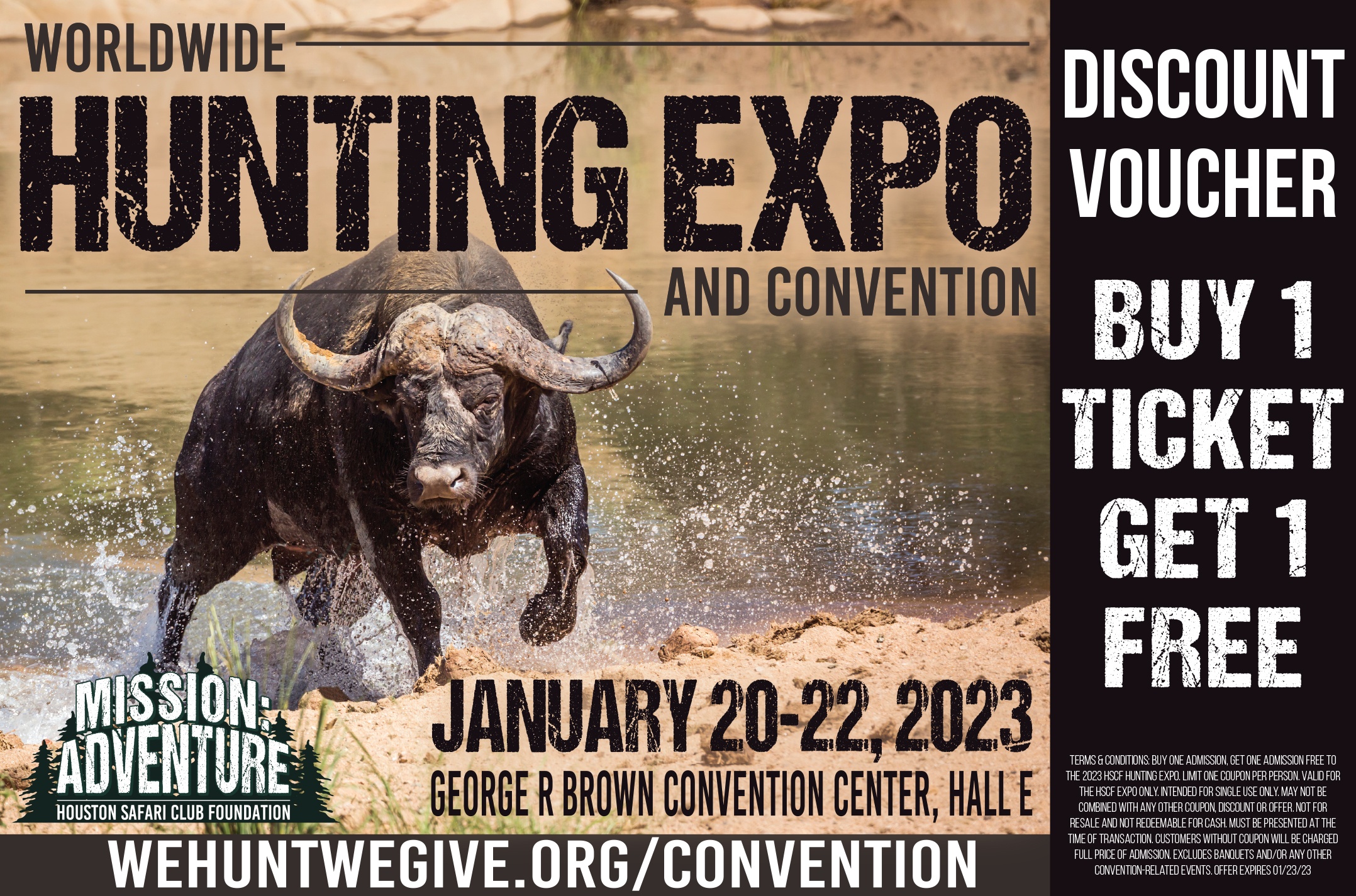 HSCF's 2023 Worldwide Hunting Expo & Convention - Houston Safari Club